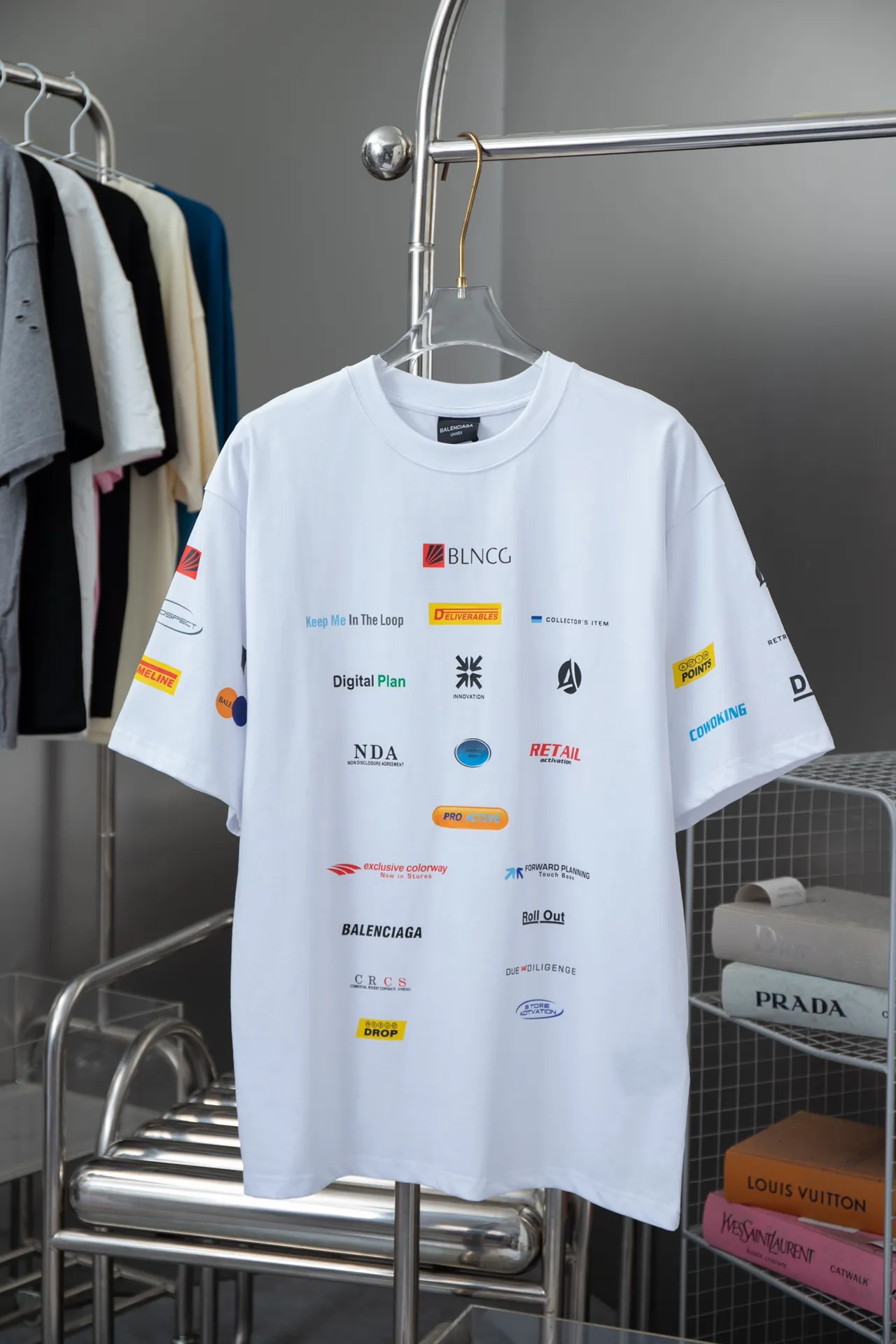 Quality BAL T ， logo ， ， ！ ， ，Classic logo ， ， 290 G OS Versatile S M L XL